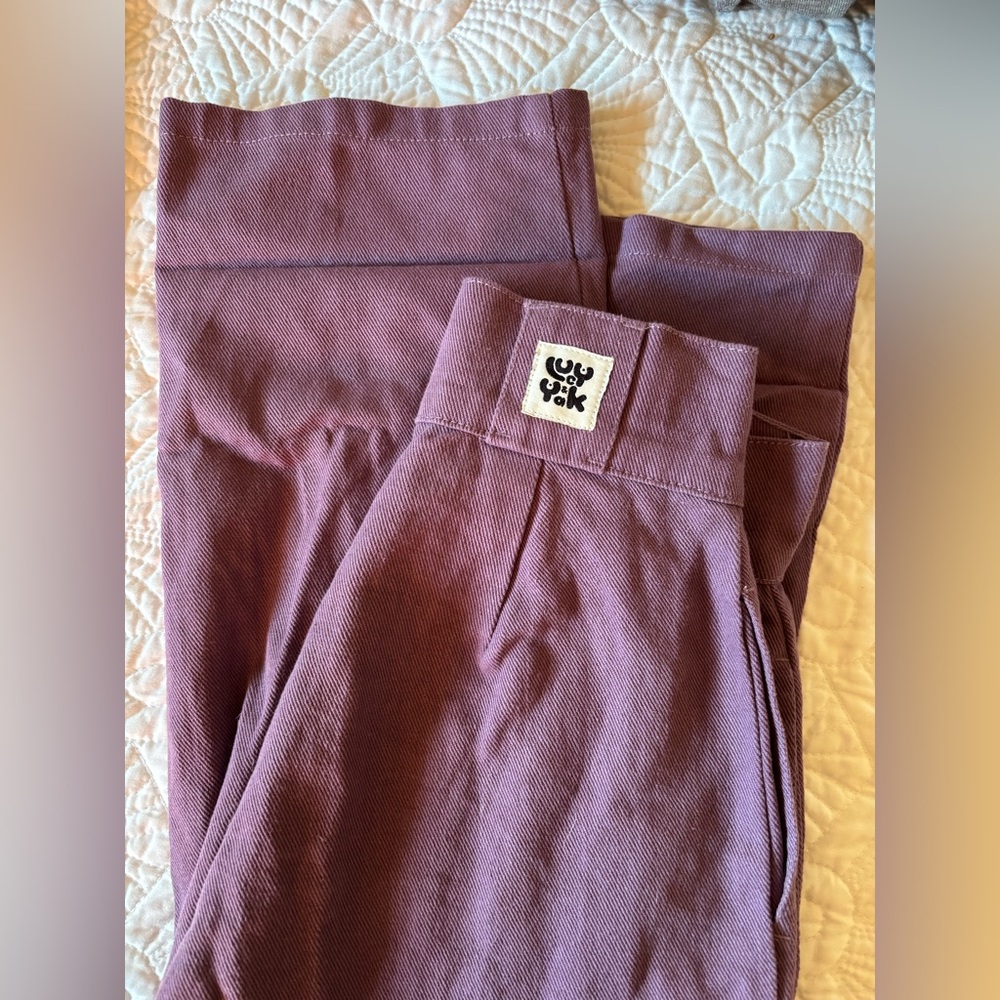 Lucy & yak Addison jeans in lilac - Picture 4 of 11